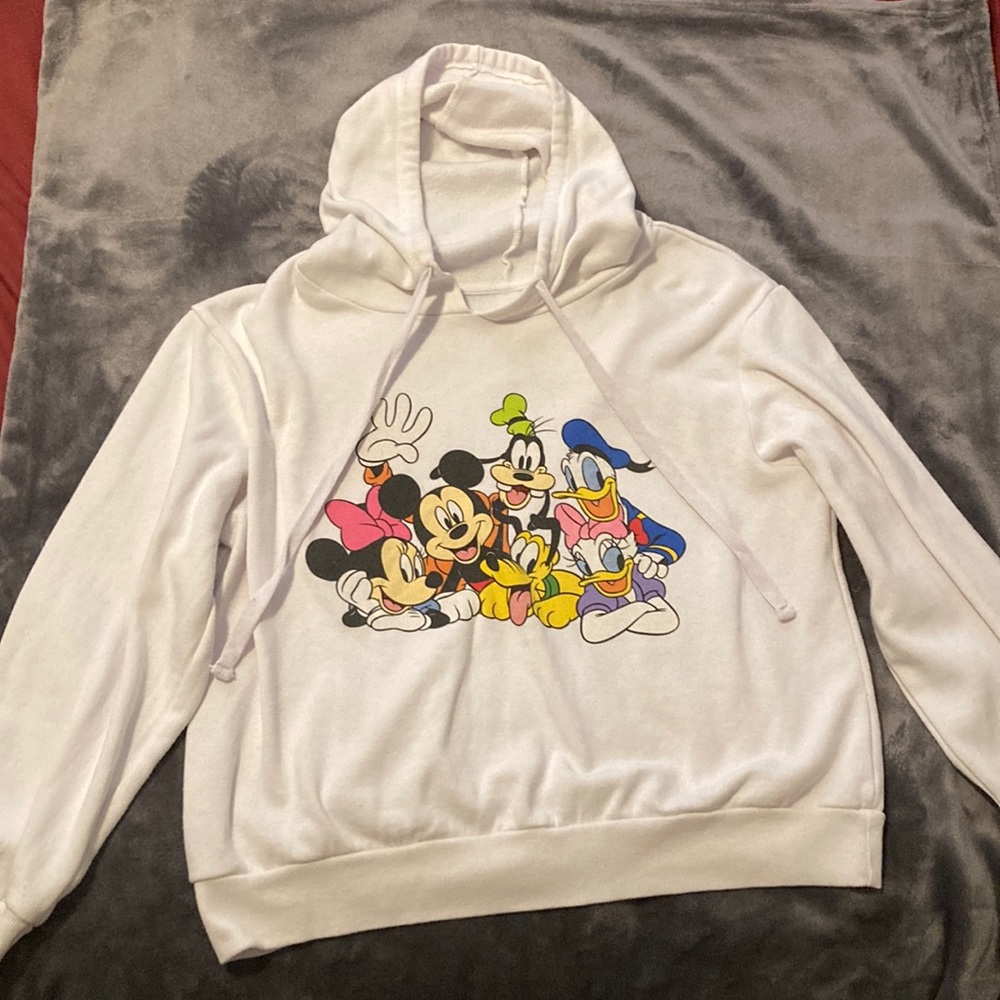 White Disney hoodie